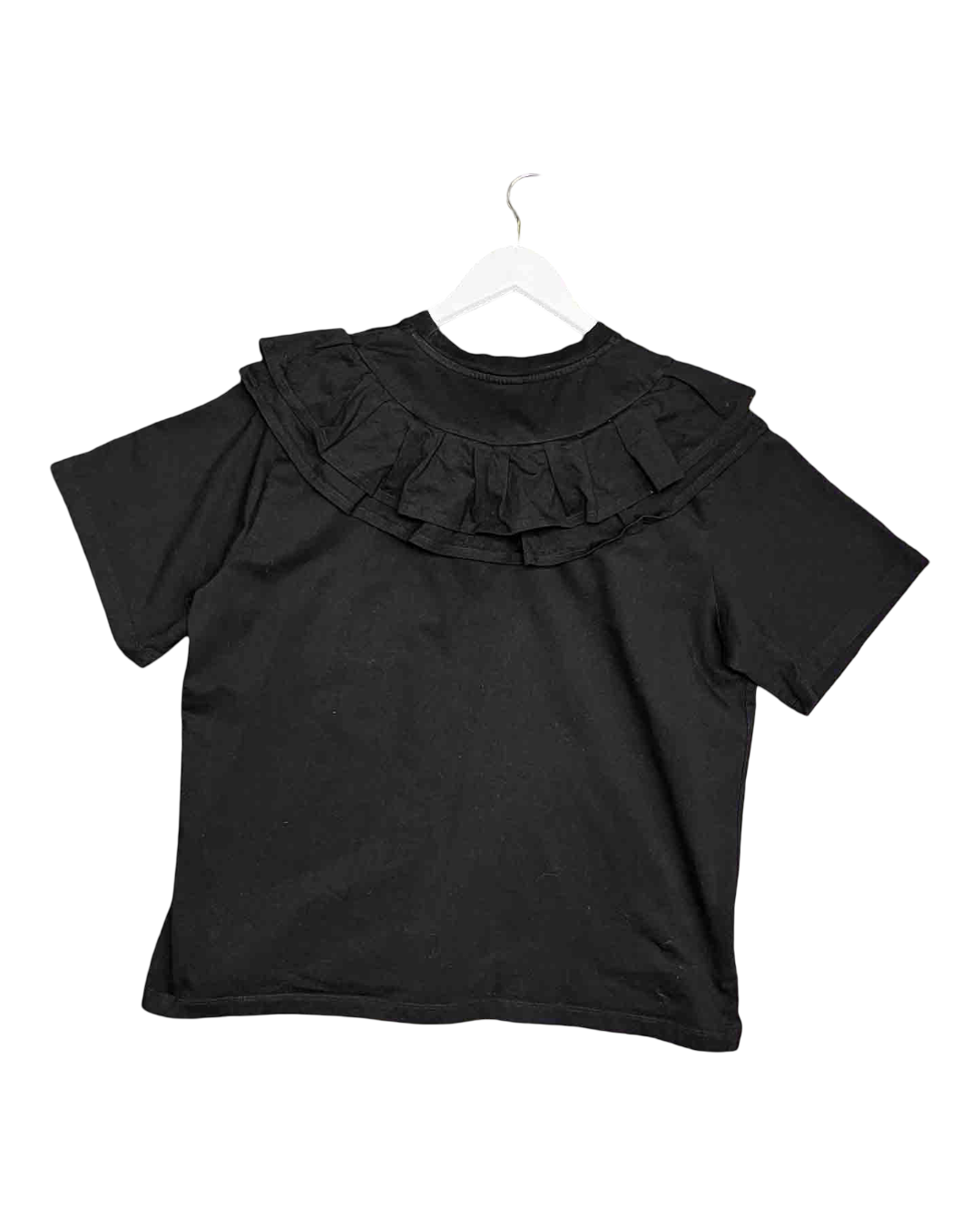 Size M | Kowtow Organic Cotton Ruffle T-Shirt