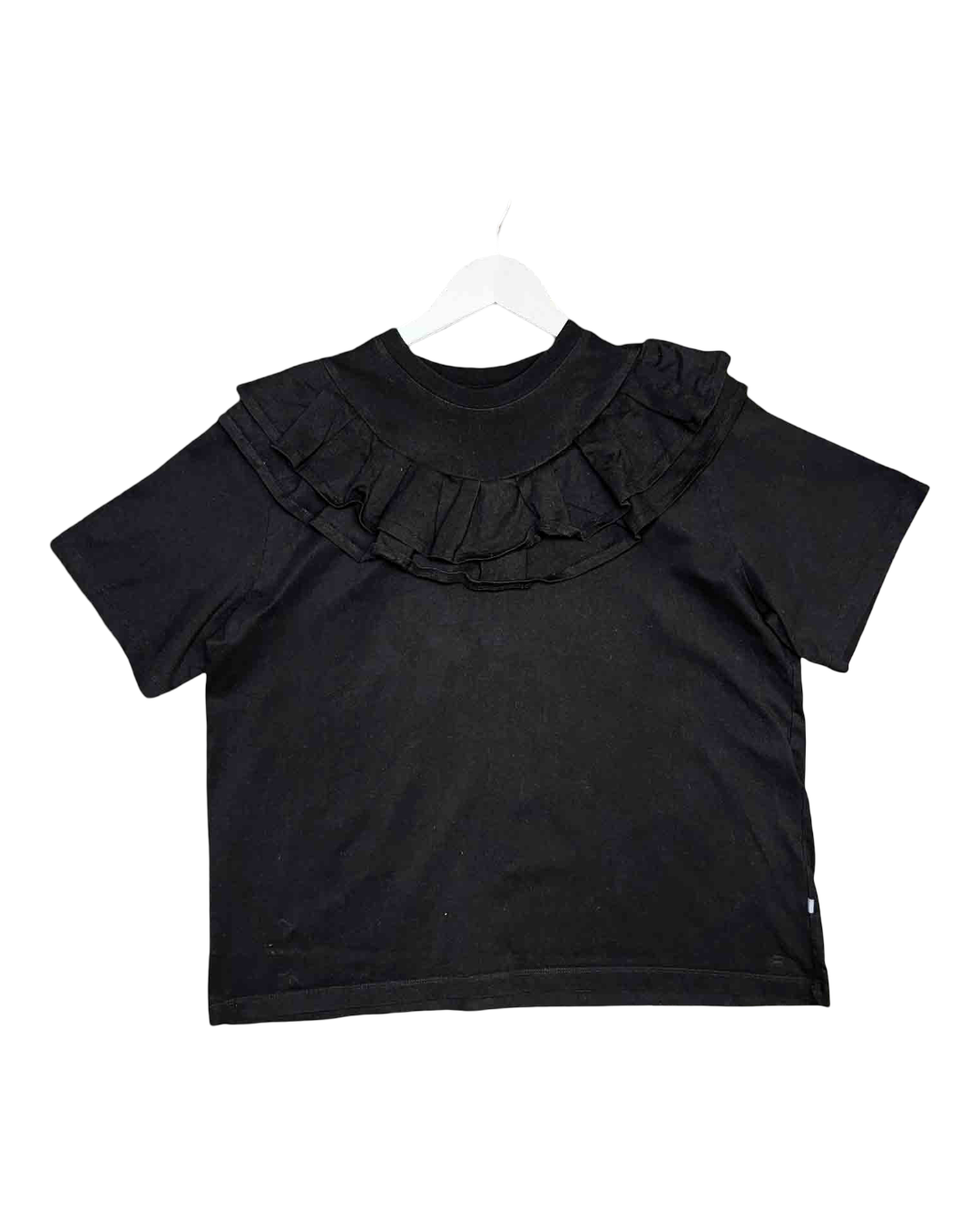 Size M | Kowtow Organic Cotton Ruffle T-Shirt