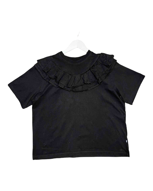 Size M | Kowtow Organic Cotton Ruffle T-Shirt