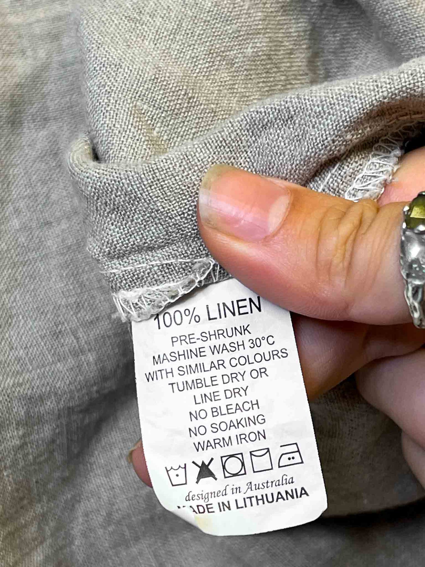 Size 1 (S) | Metta Melbourne Flax Linen Midi Skirt