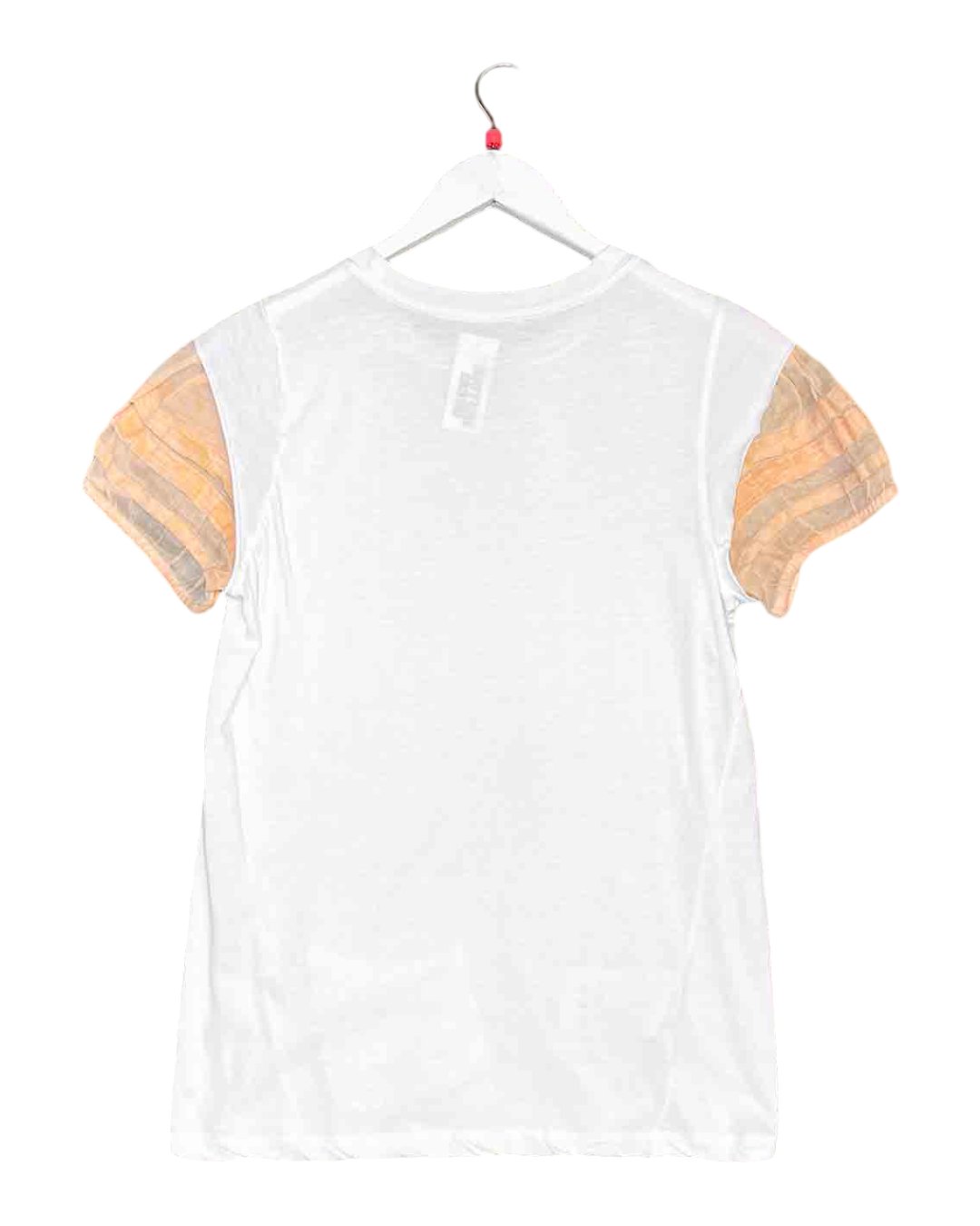 Size L | Miu Miu Pink Puffy Sleeves T-shirt