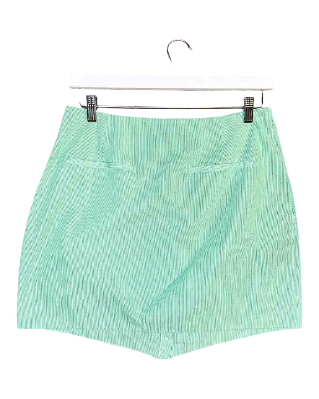 Size L | Atoir Striped Cotton Mini Skirt