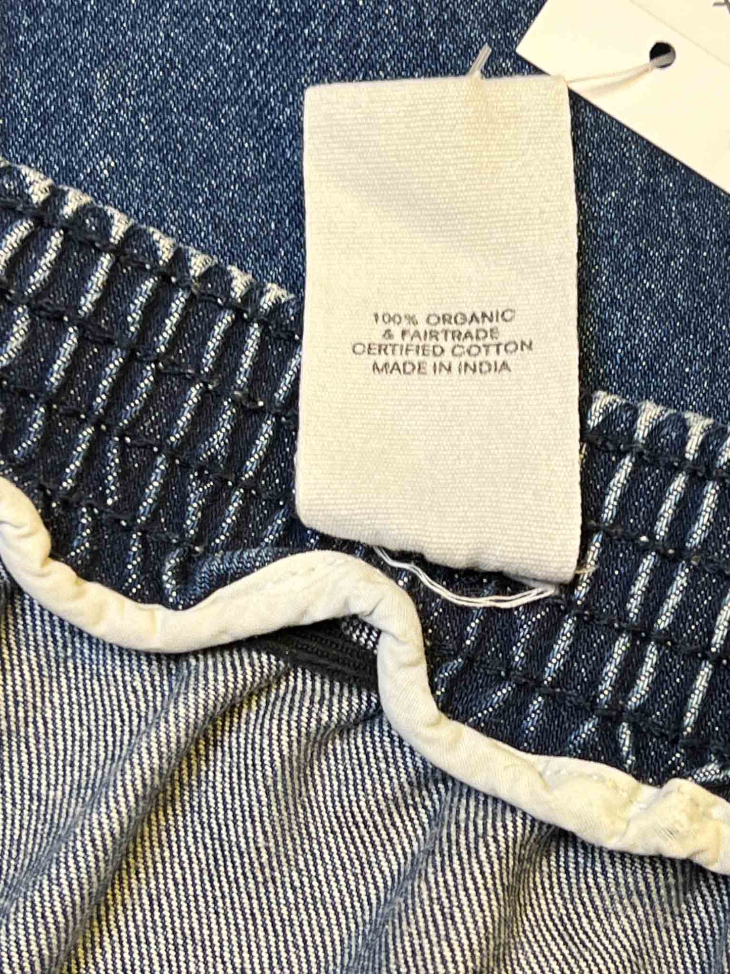 Size XXL | Kowtow Denim Midi Contrast Skirt