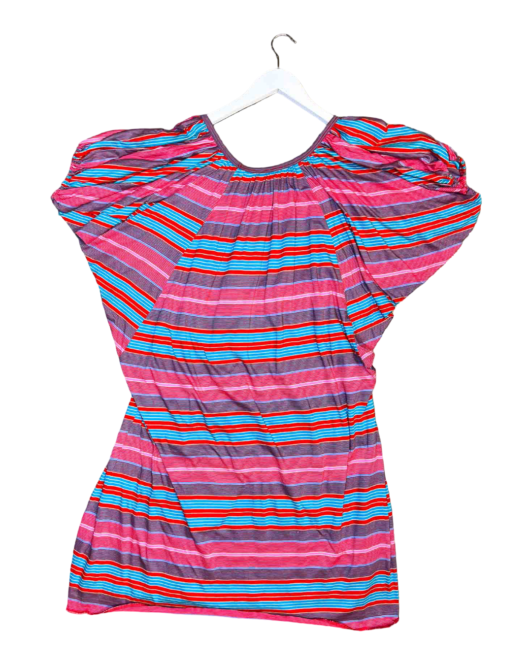 Size M | Kenzo Paris Dress Cotton Striped Mini Dress