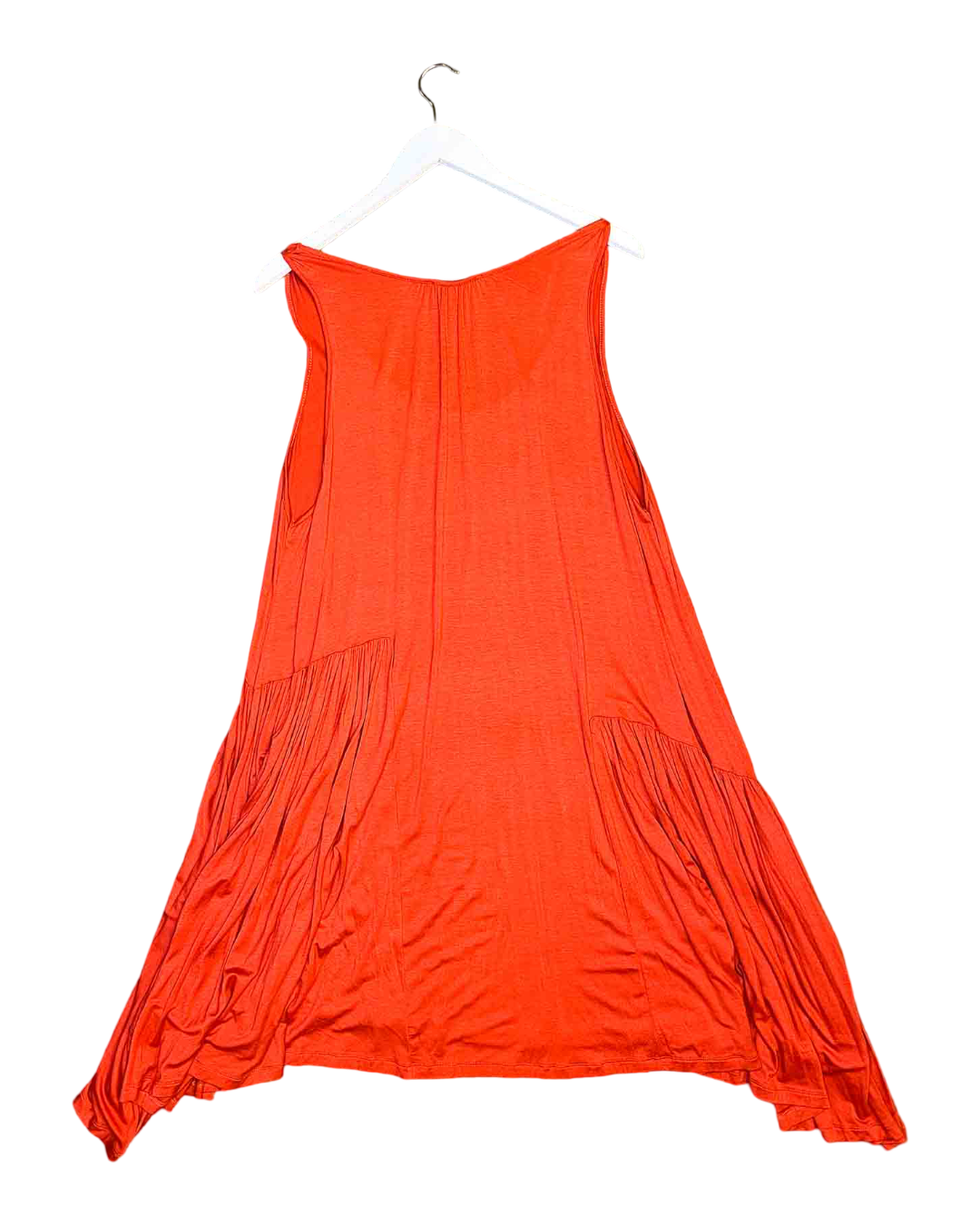 Size 3 (L) | Comma Gathered Orange Mini Dress
