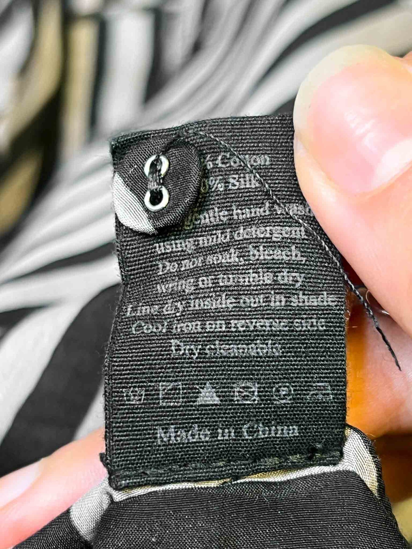 Size 0 (XS) | Lee Mathews Silk & Cotton Striped Shirt