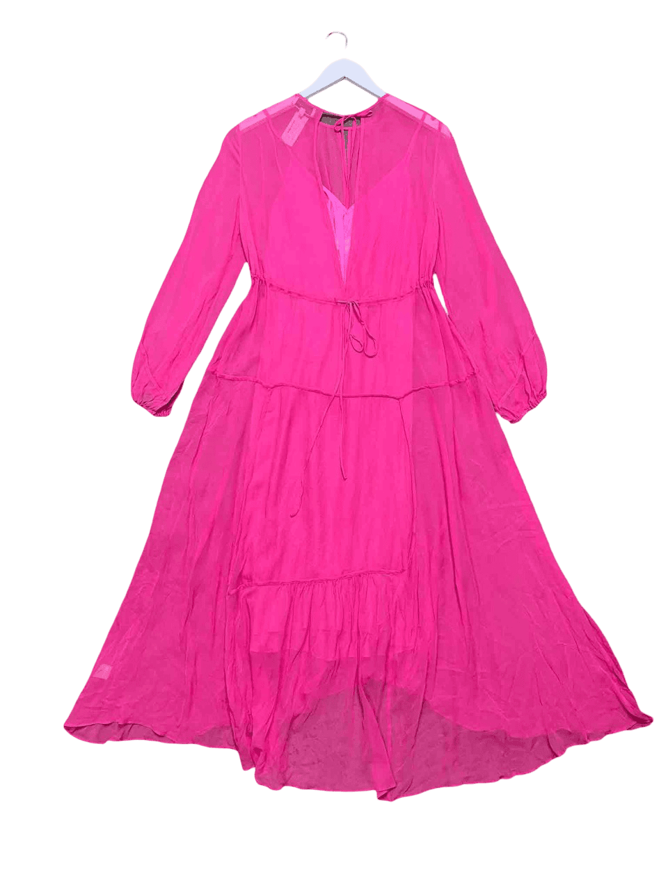 Size 1 (8) |  Lee Mathews Silk Midi With Slip Dress