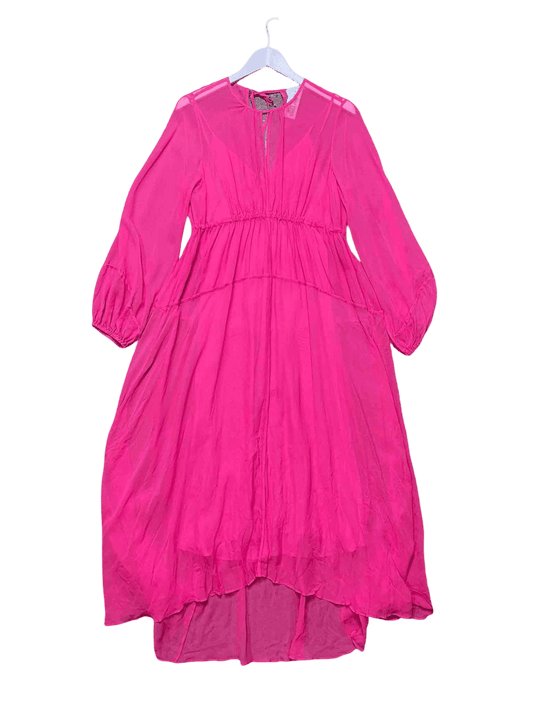 Size 1 (8) |  Lee Mathews Silk Midi With Slip Dress