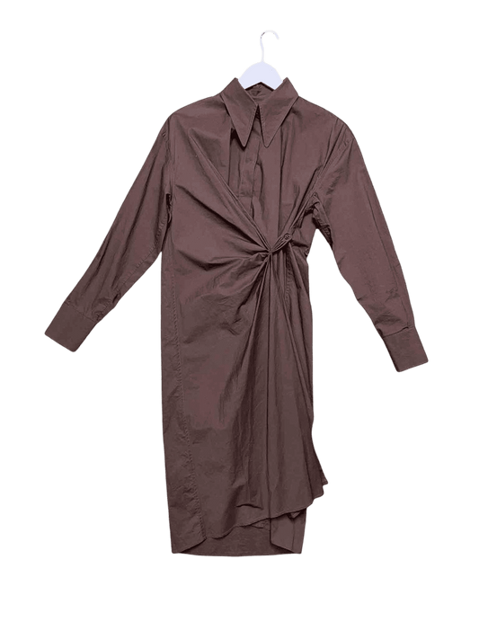 Size 6 |  Scanlan Theodore Cotton Cinched Dress