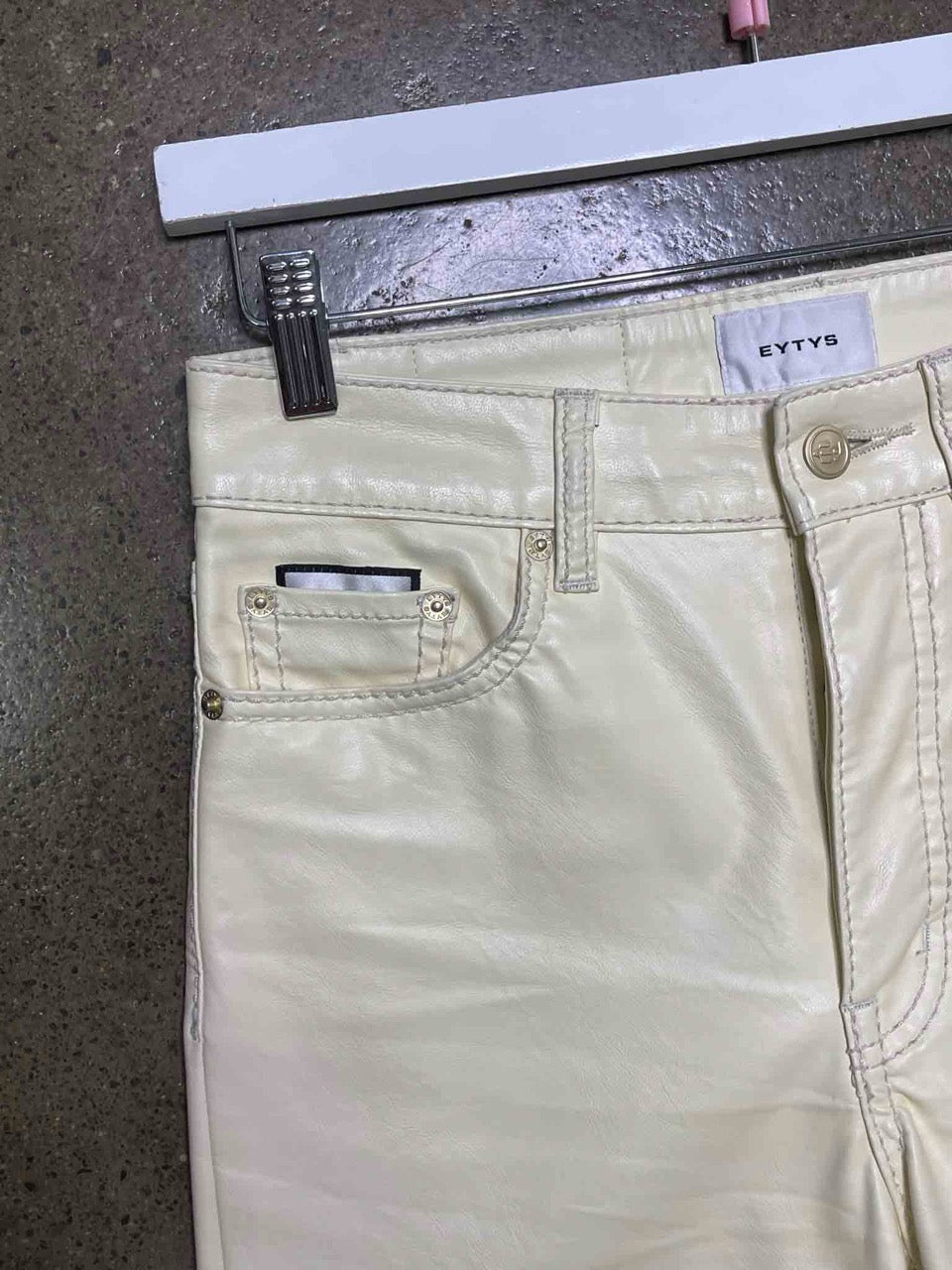Size 27 (S) | Eytys Pleather Vegan Pants