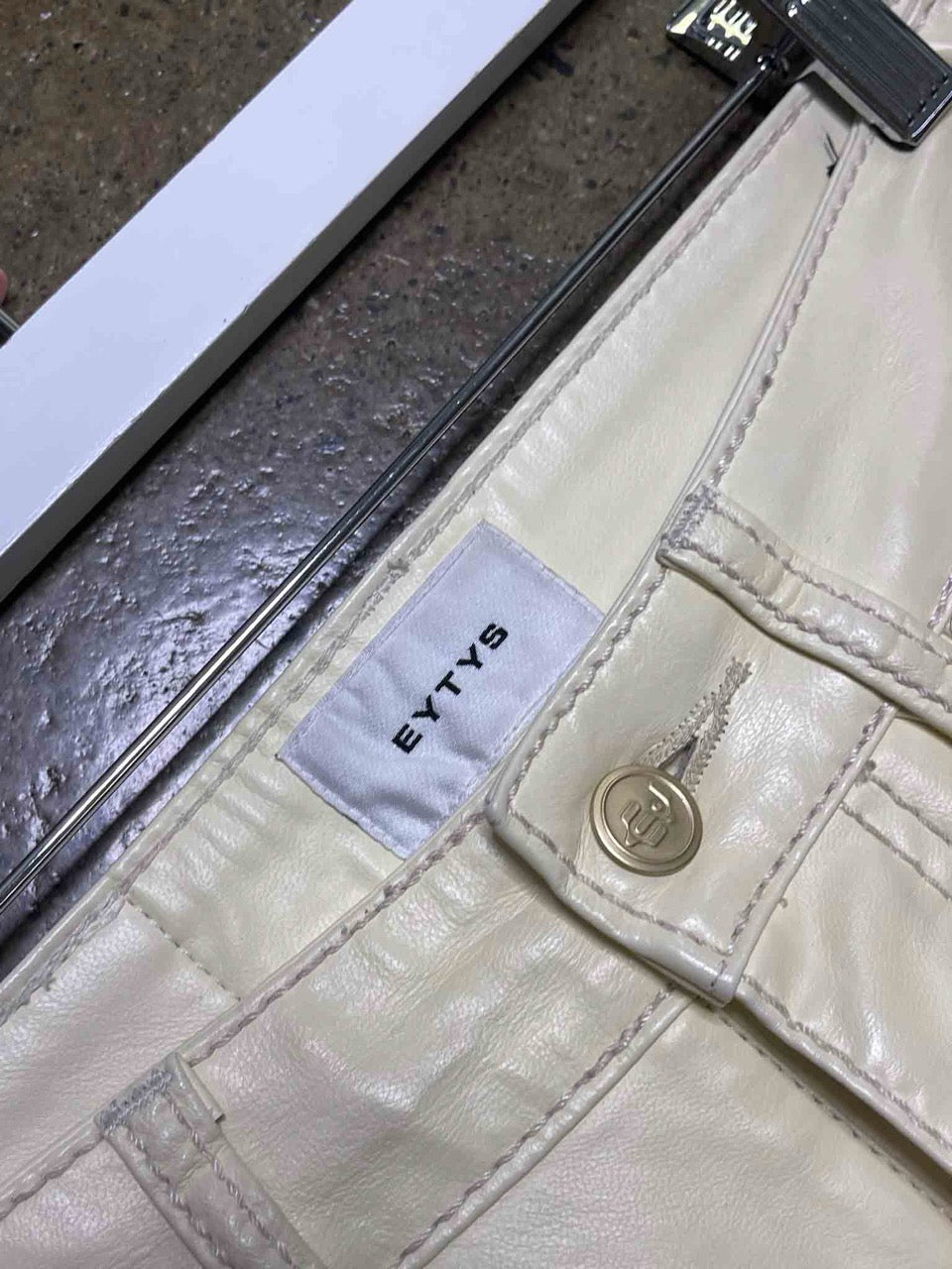Size 27 (S) | Eytys Pleather Vegan Pants