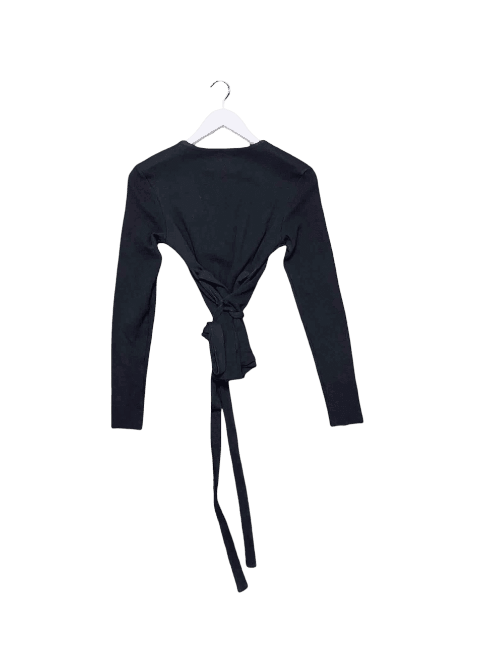 Size 3 (12) | Viktoria & Woods Wrap Ribbed Top