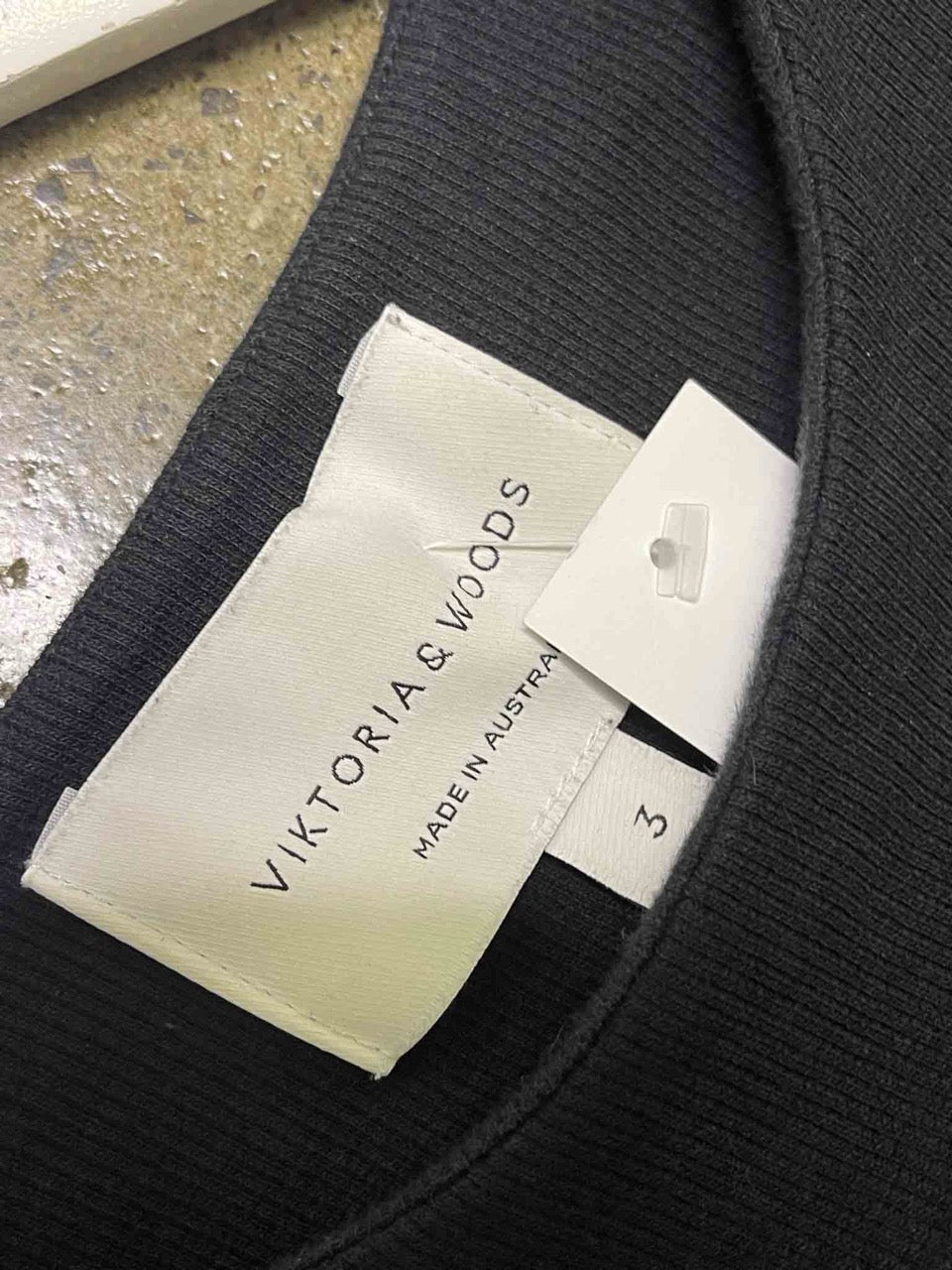 Size 3 (12) | Viktoria & Woods Wrap Ribbed Top