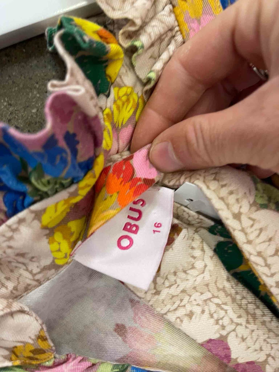 Size 16 | Obus Floral Maxi Dress