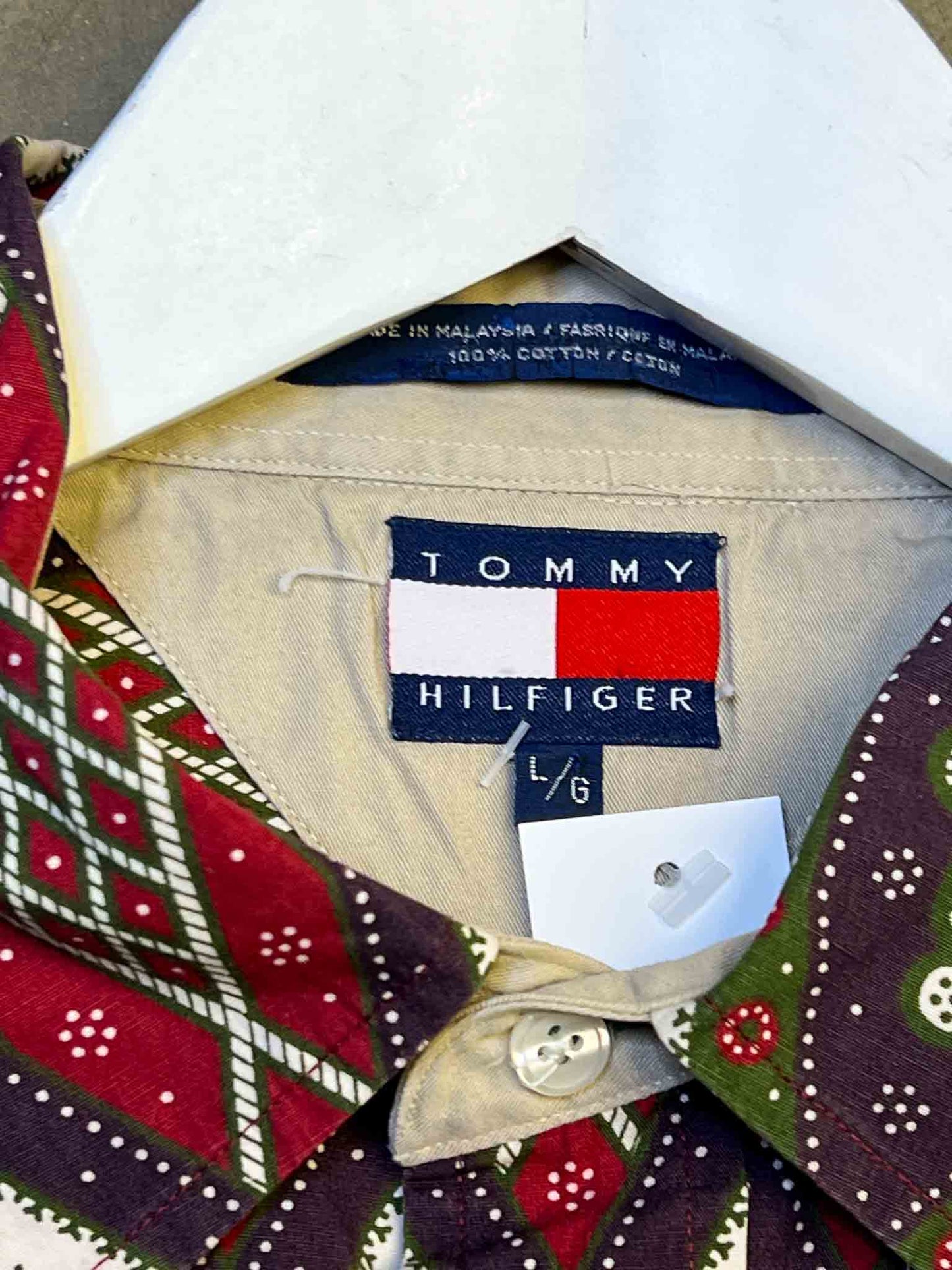 Size L | Tommy Hilfiger Zig Zag Shirt
