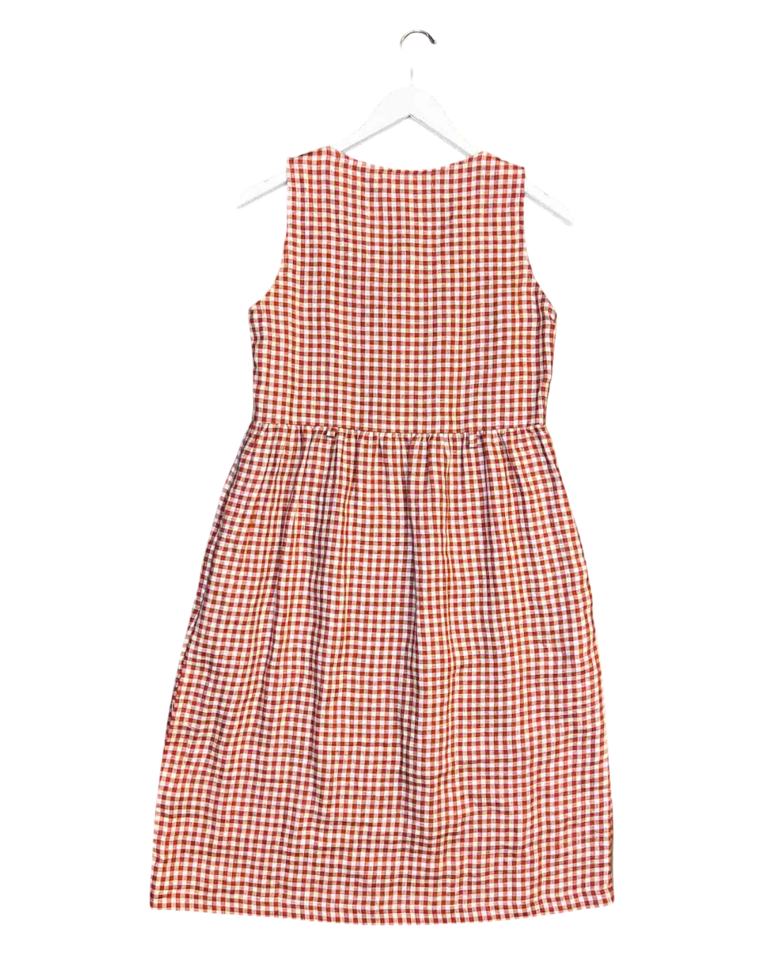 Size XS | Pyne & Smith Linen Gingham Dress