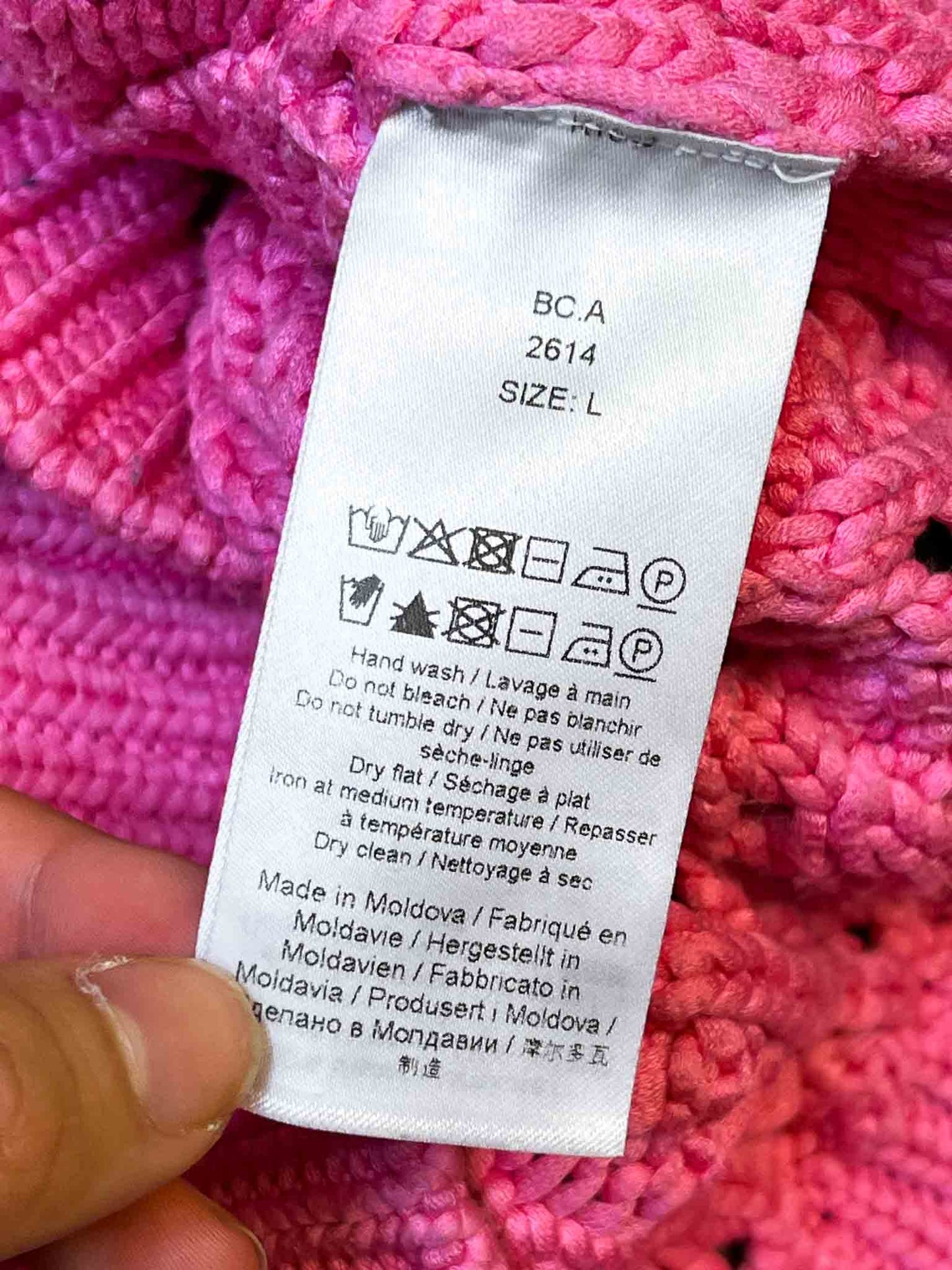 Size L | Ganni Cropped Rope Vest