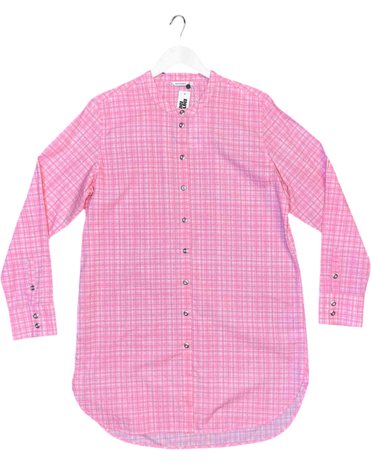 Size 44 (L) | Marimekko Pink Cotton Tunic Top