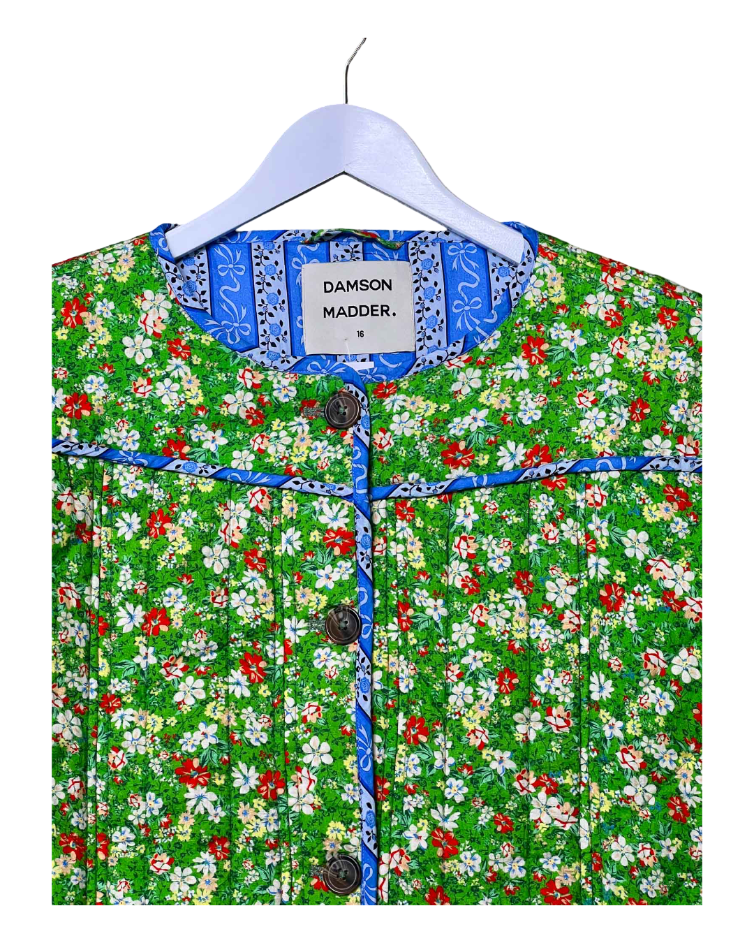 Size 16 | Damson Madder Quilted Markey Jacket