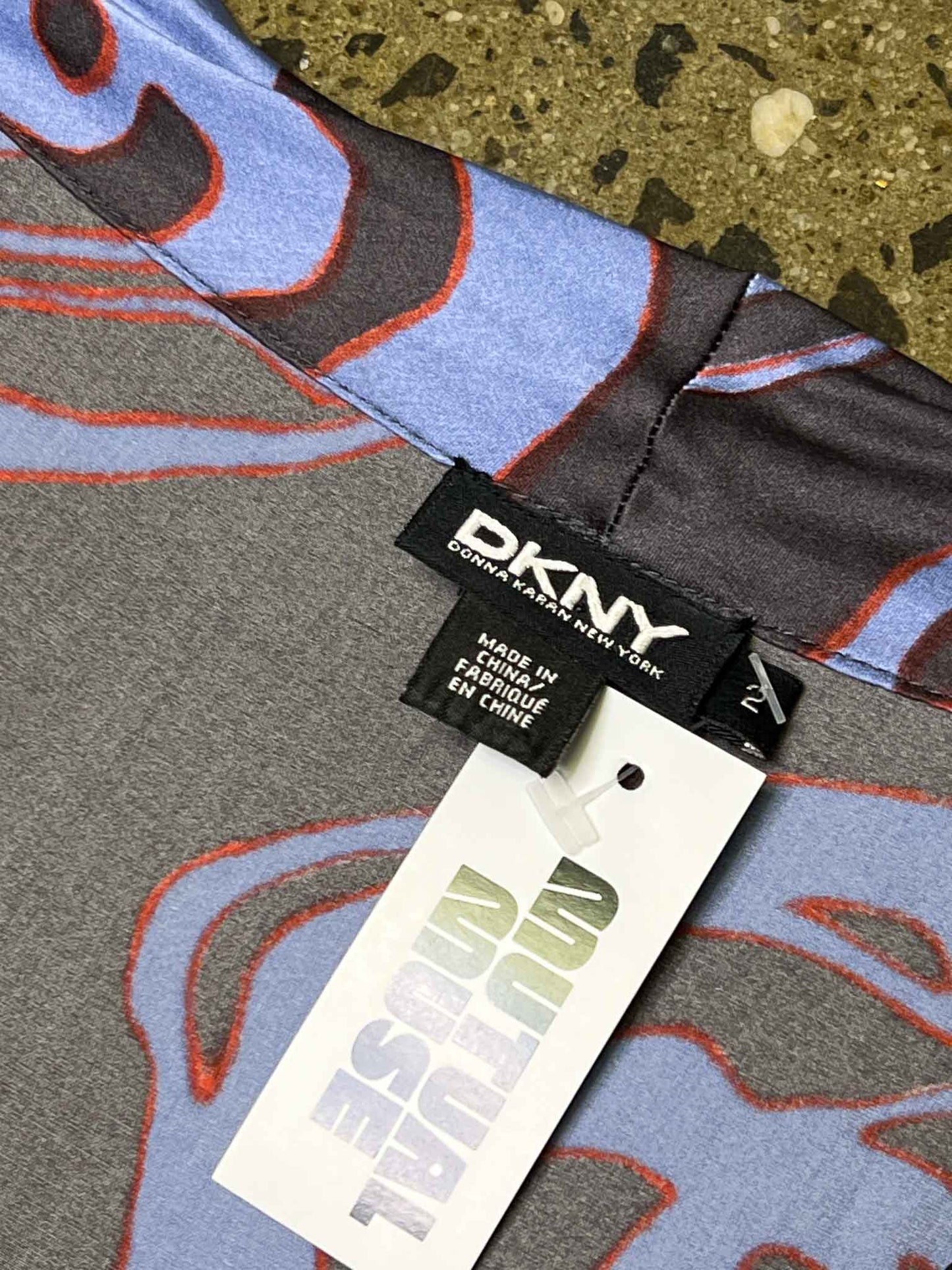 Size 2 (10) | DKNY Floral Silk Mini Dress