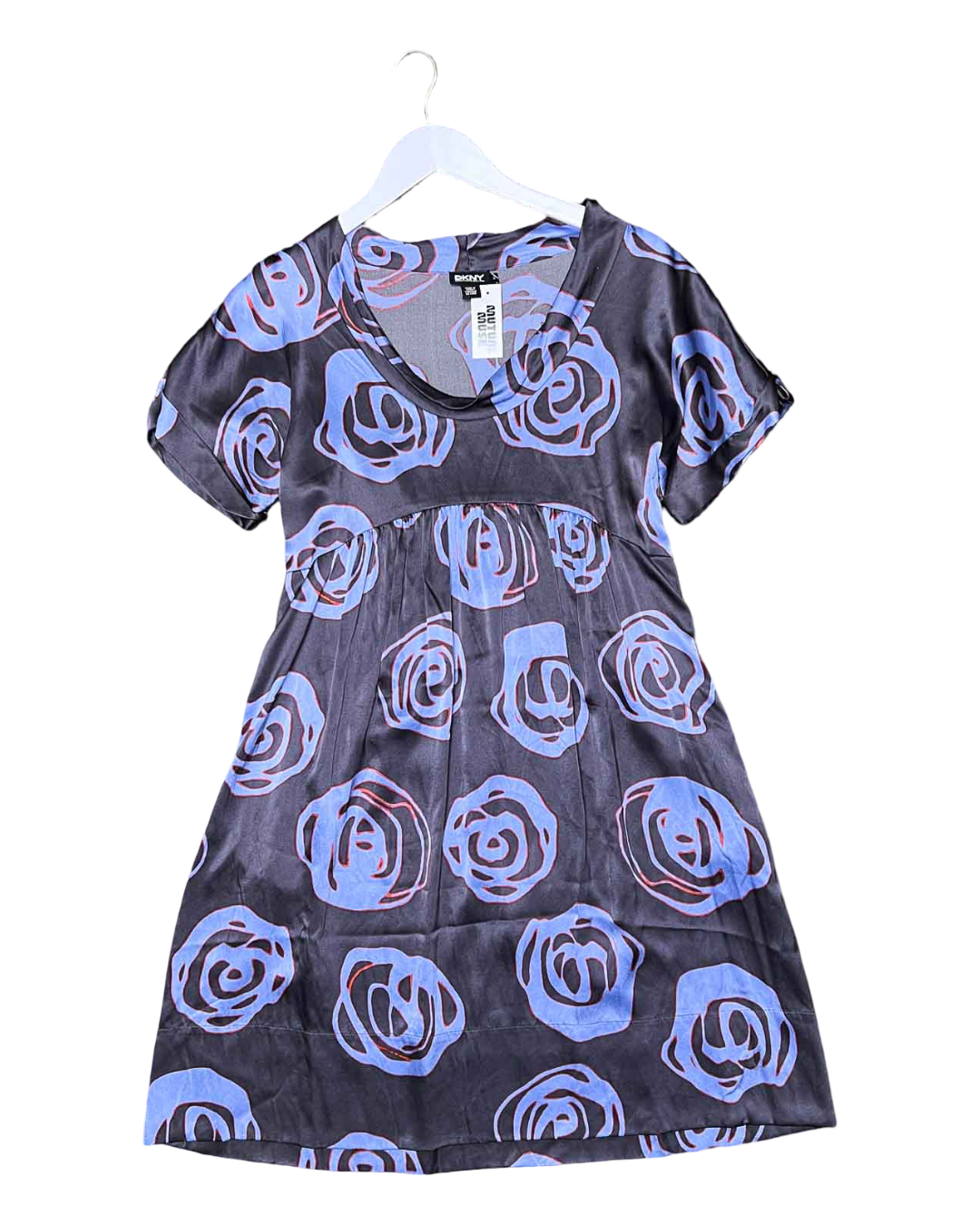 Size 2 (10) | DKNY Floral Silk Mini Dress