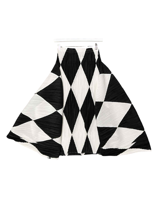 Size 5 (L) | Issey Miyake Pleats Please Diamond Maxi Skirt