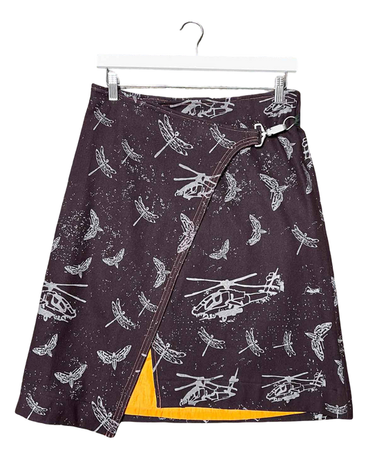 Size 10 | Parka Rock Vintage Midi Skirt