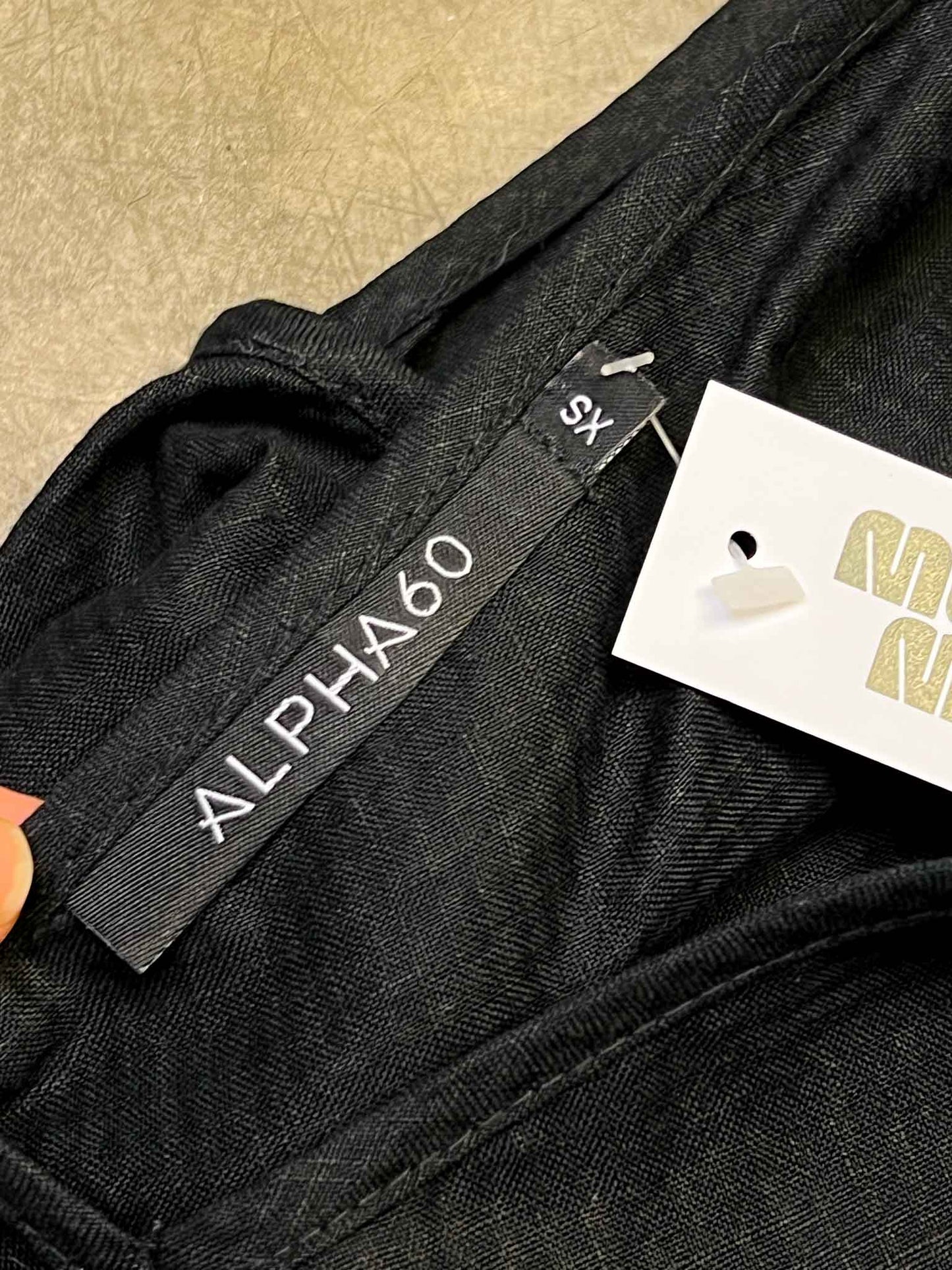 Size XS | Alpha60 Sleeveless Linen Maxi Dress