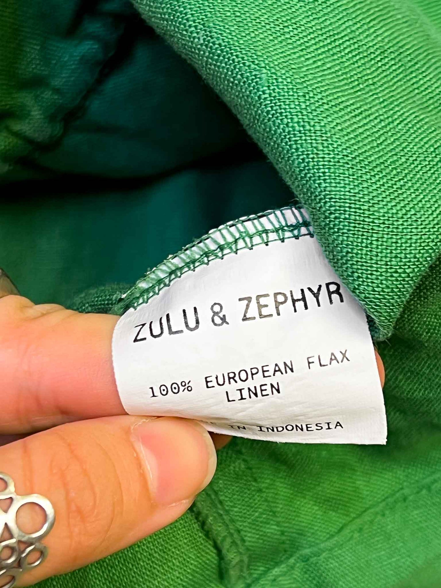 Size 12 (L) | Zulu & Zephyr Linen Top