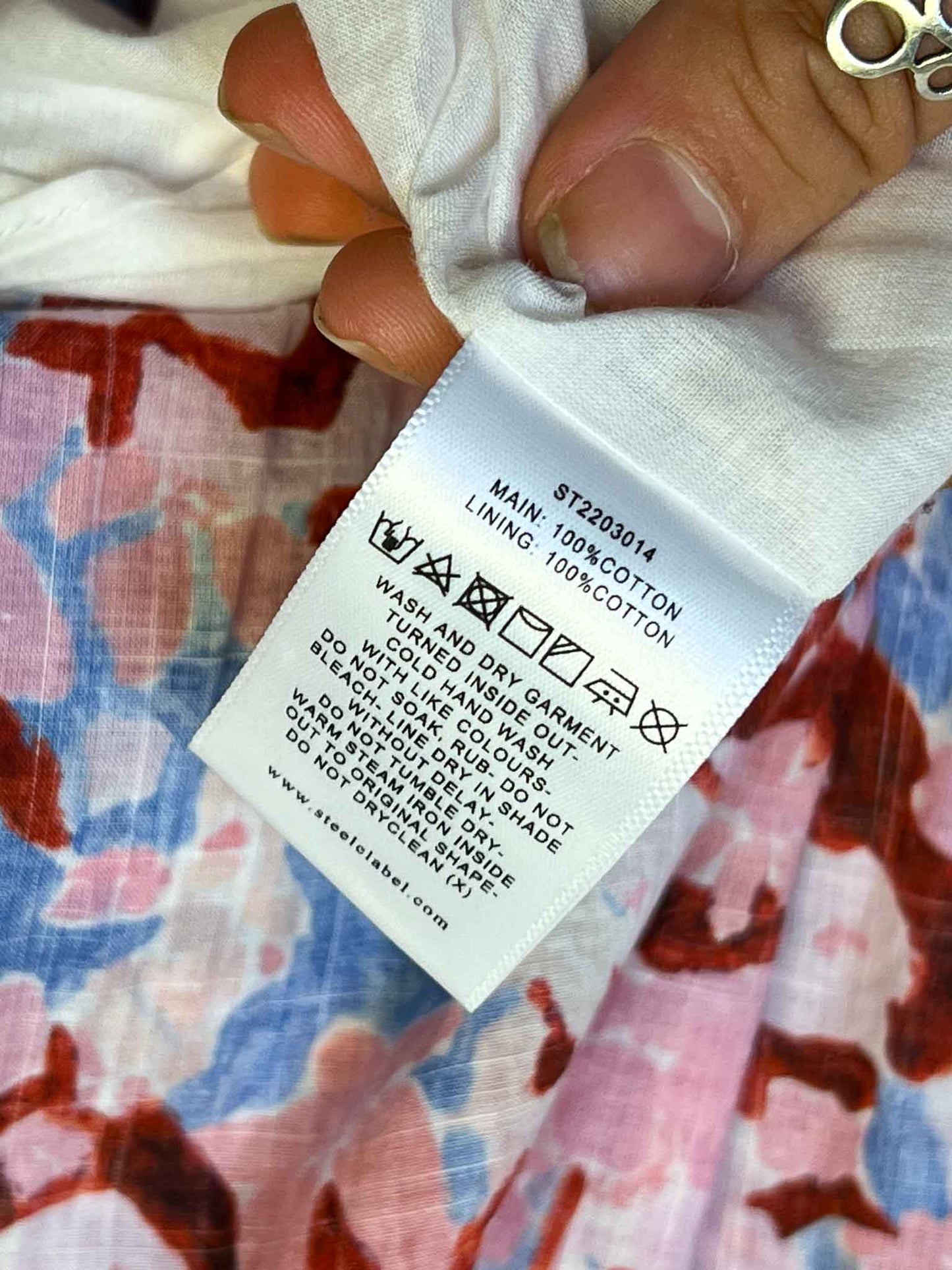 Size L | Steele Floral Mini Dress