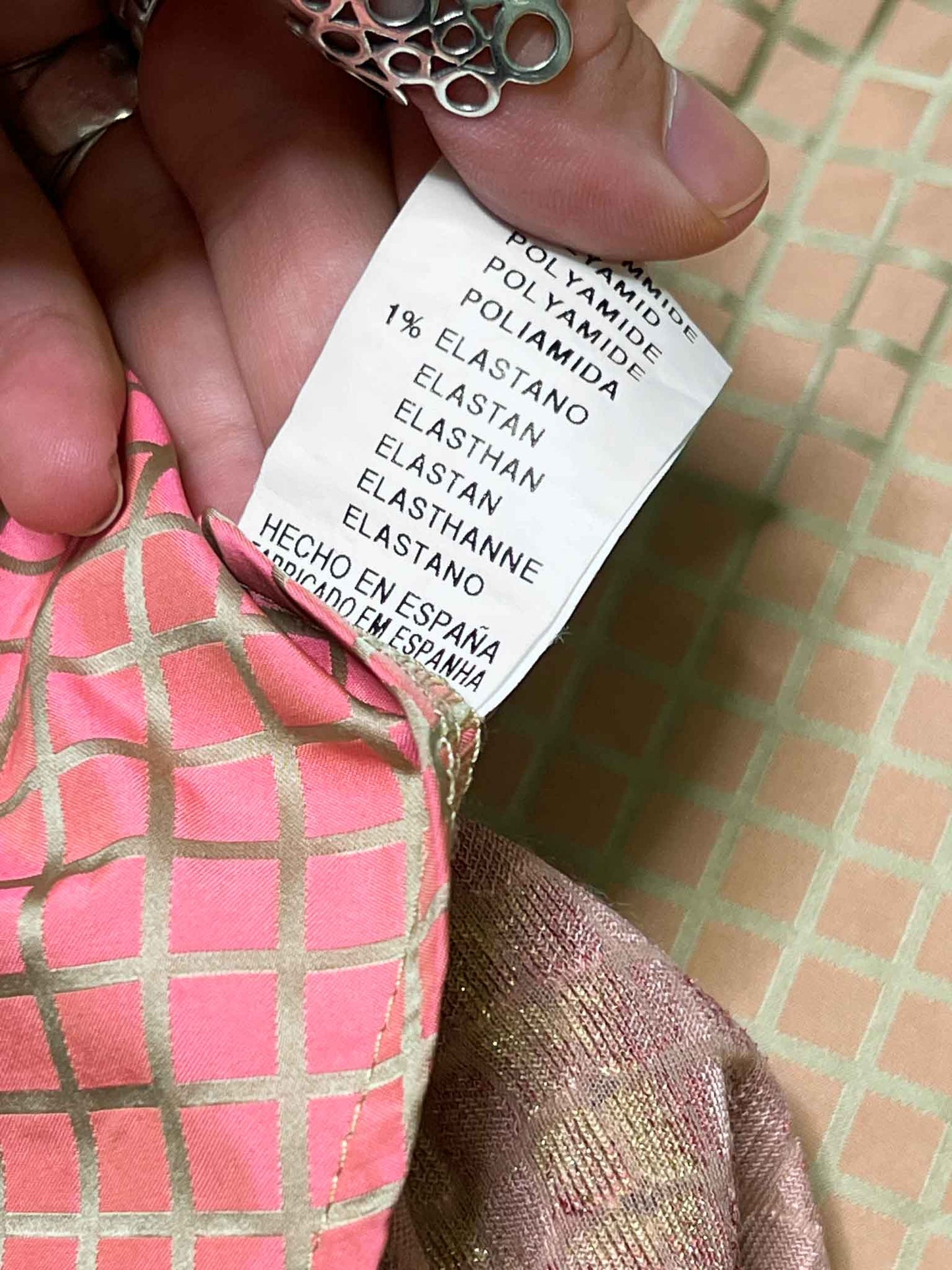 Size 8 | Custo Pink Mini Wrap Skirt