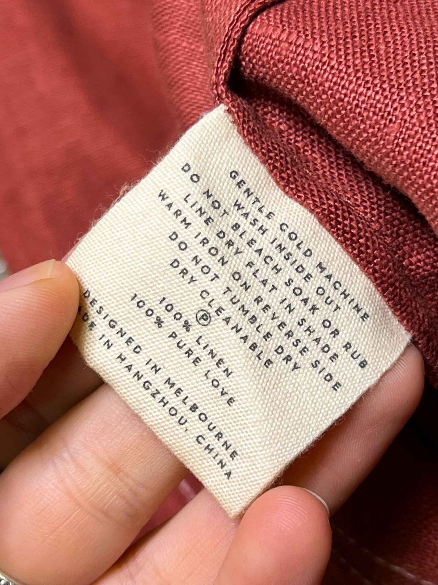 Size 10 | Nancybird Linen Pencil Skirt