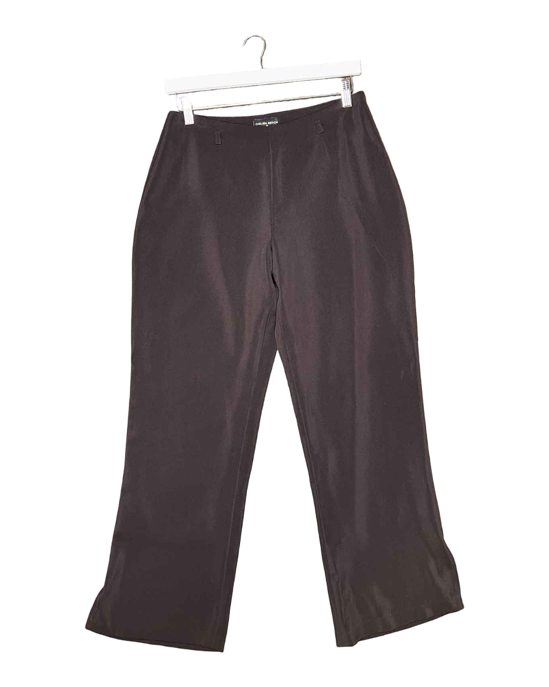 Size XL (14) | Chelsea Design Chocolate Straight-Leg Pants