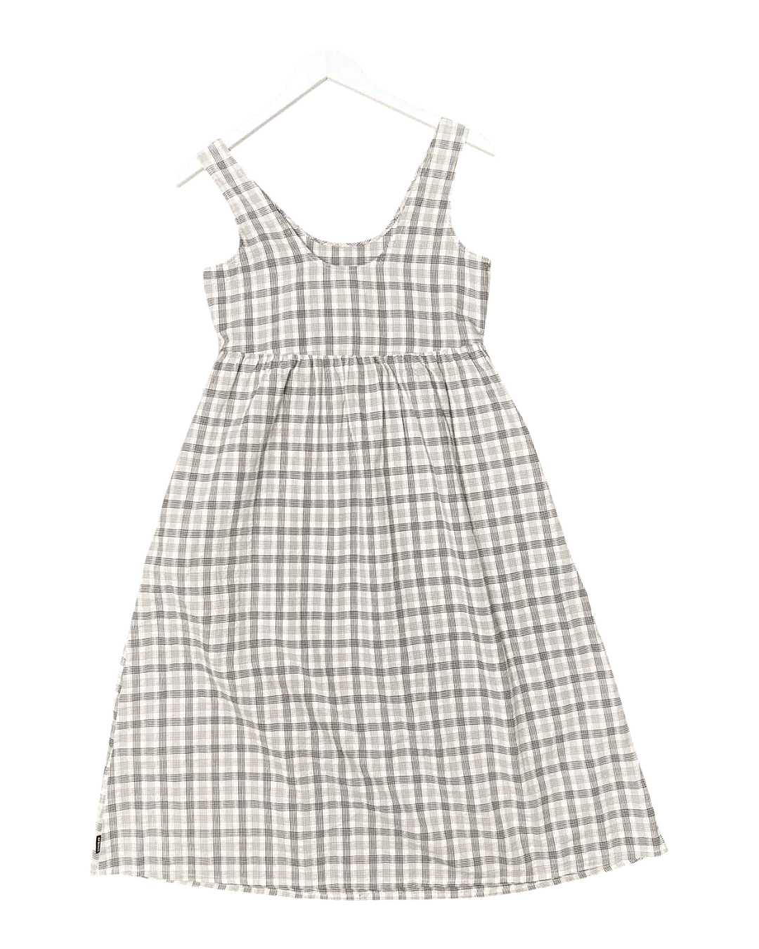 Size XS | Afends Organic Cotton Check Mini Dress