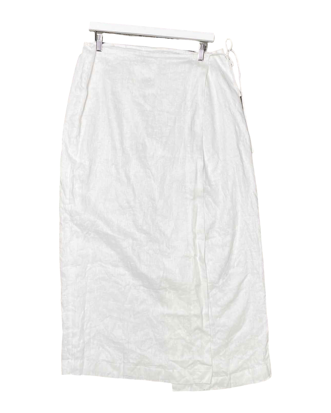 Size 16 | Dissh Skye White Linen Wrap Skirt NWT