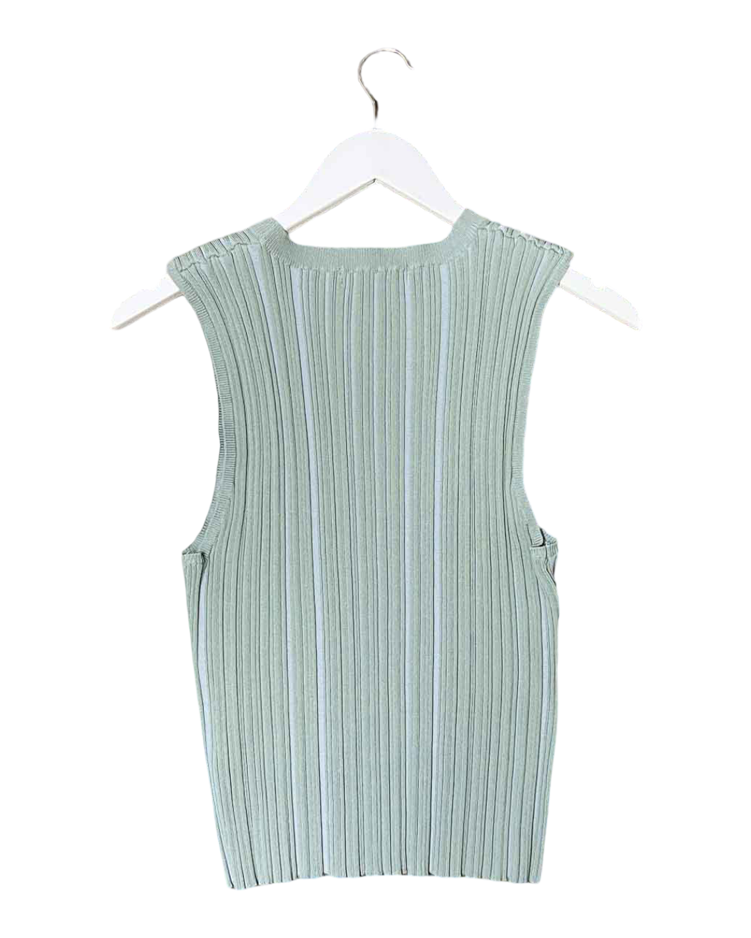 Size 14 (XL) | Ena Pelly Teal Pleated Tank Top