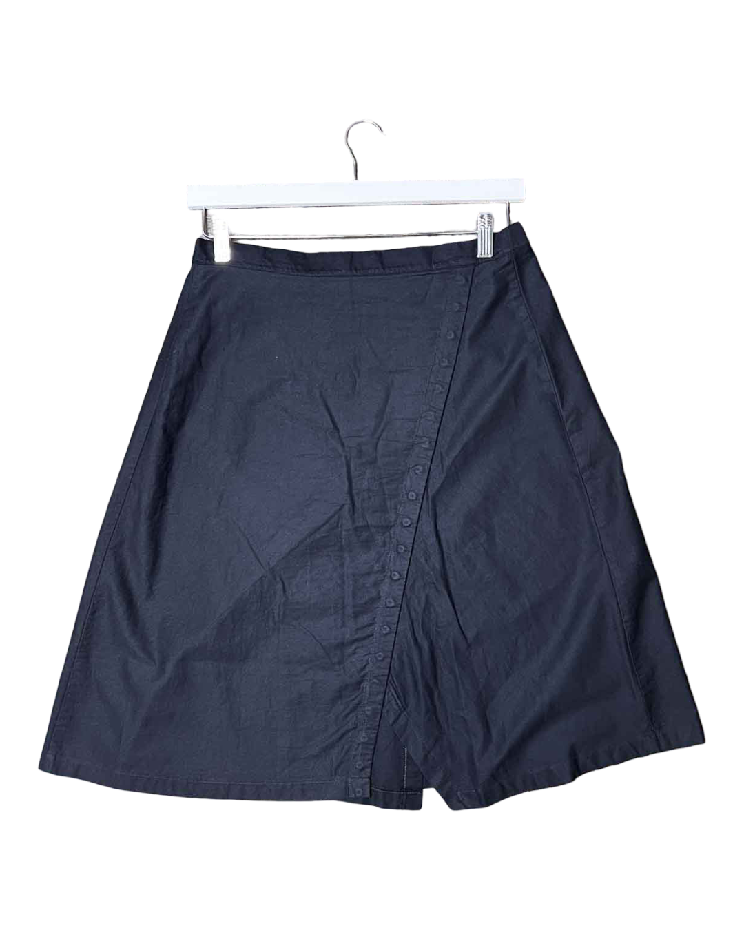 Size M | Permanent Vacation Cotton Wrap Midi Skirt