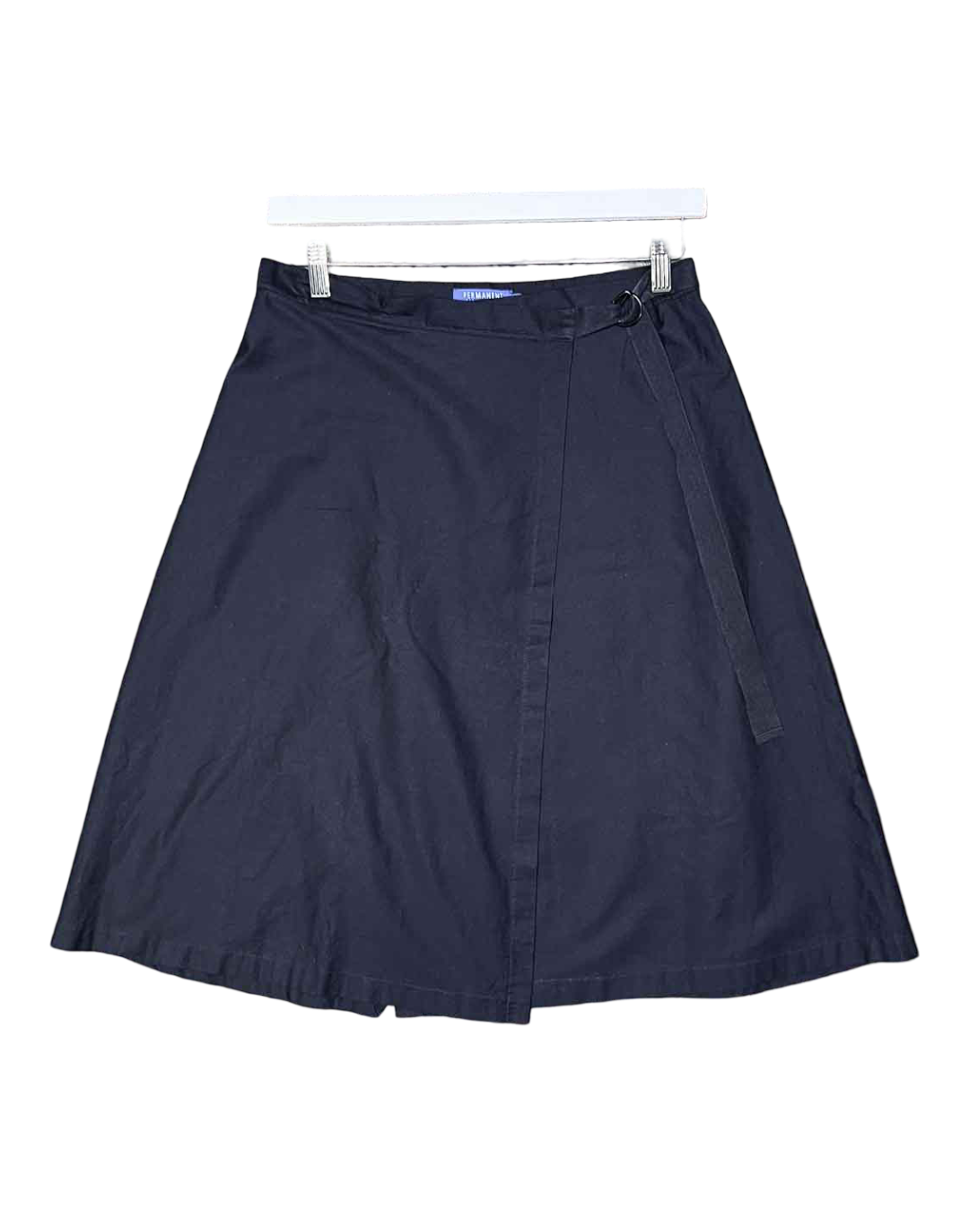 Size M | Permanent Vacation Cotton Wrap Midi Skirt