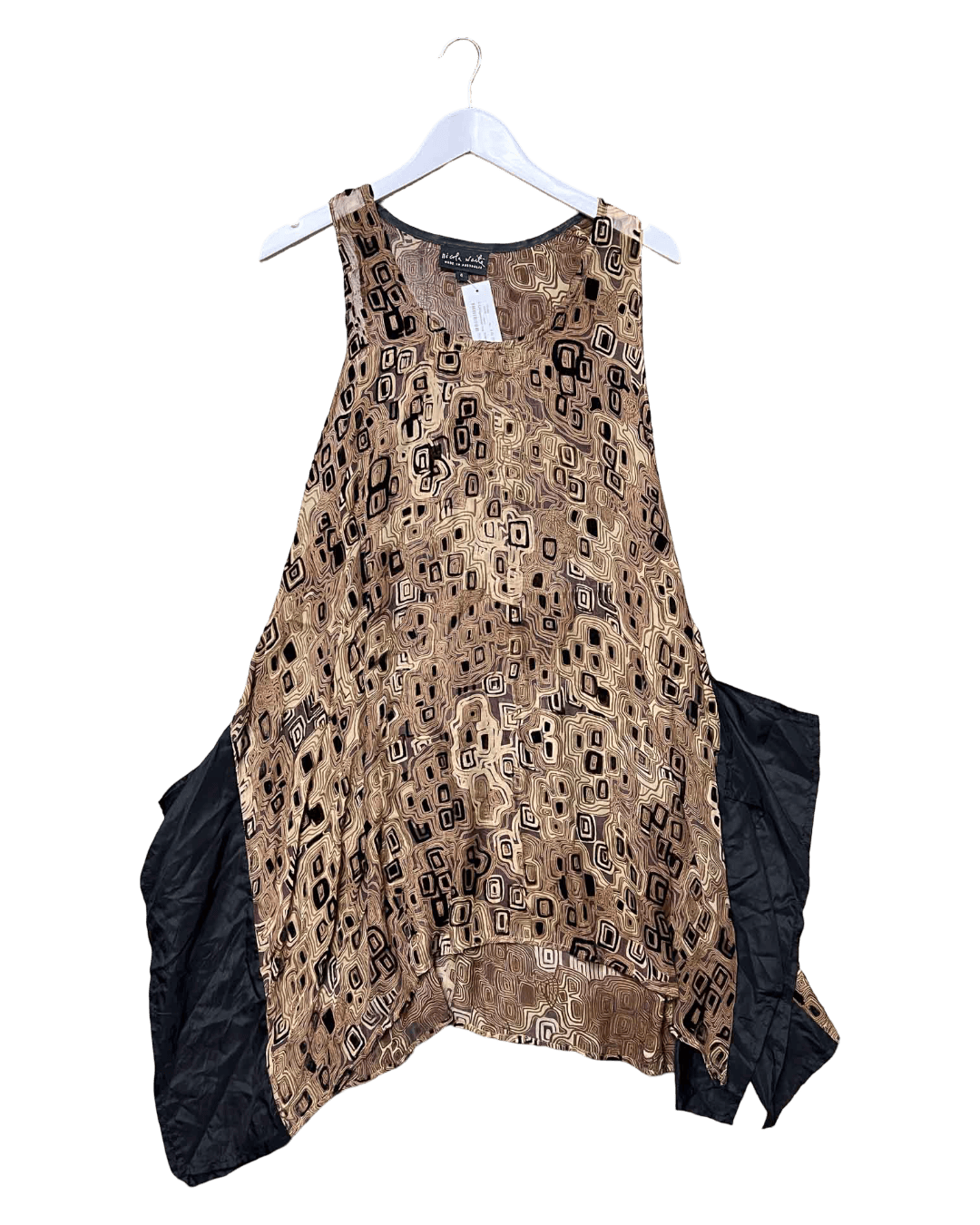 Size 4 (XXS) | Nicola Waite Silk Mini Dress Top