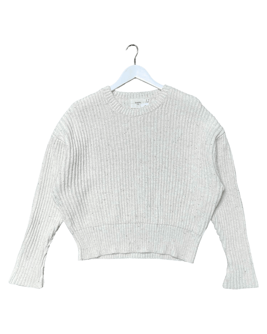 Size 3 (L) | Bassike Organic Cotton Boxy Jumper