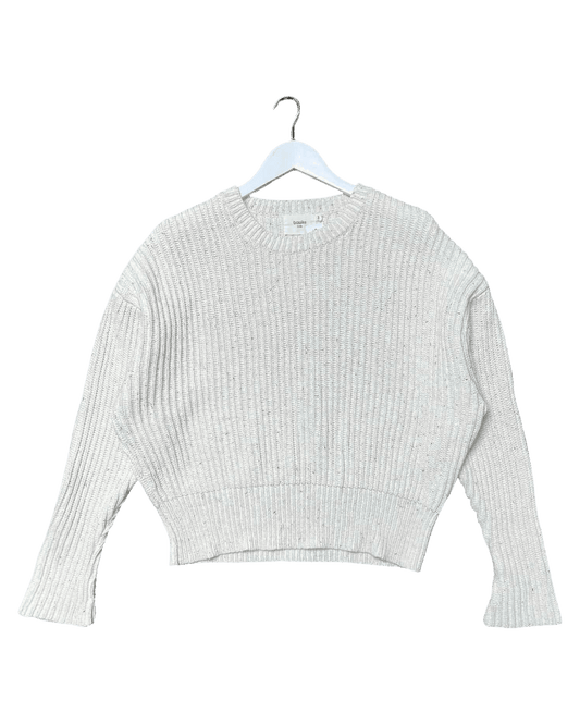 Size 3 (L) | Bassike Organic Cotton Boxy Jumper