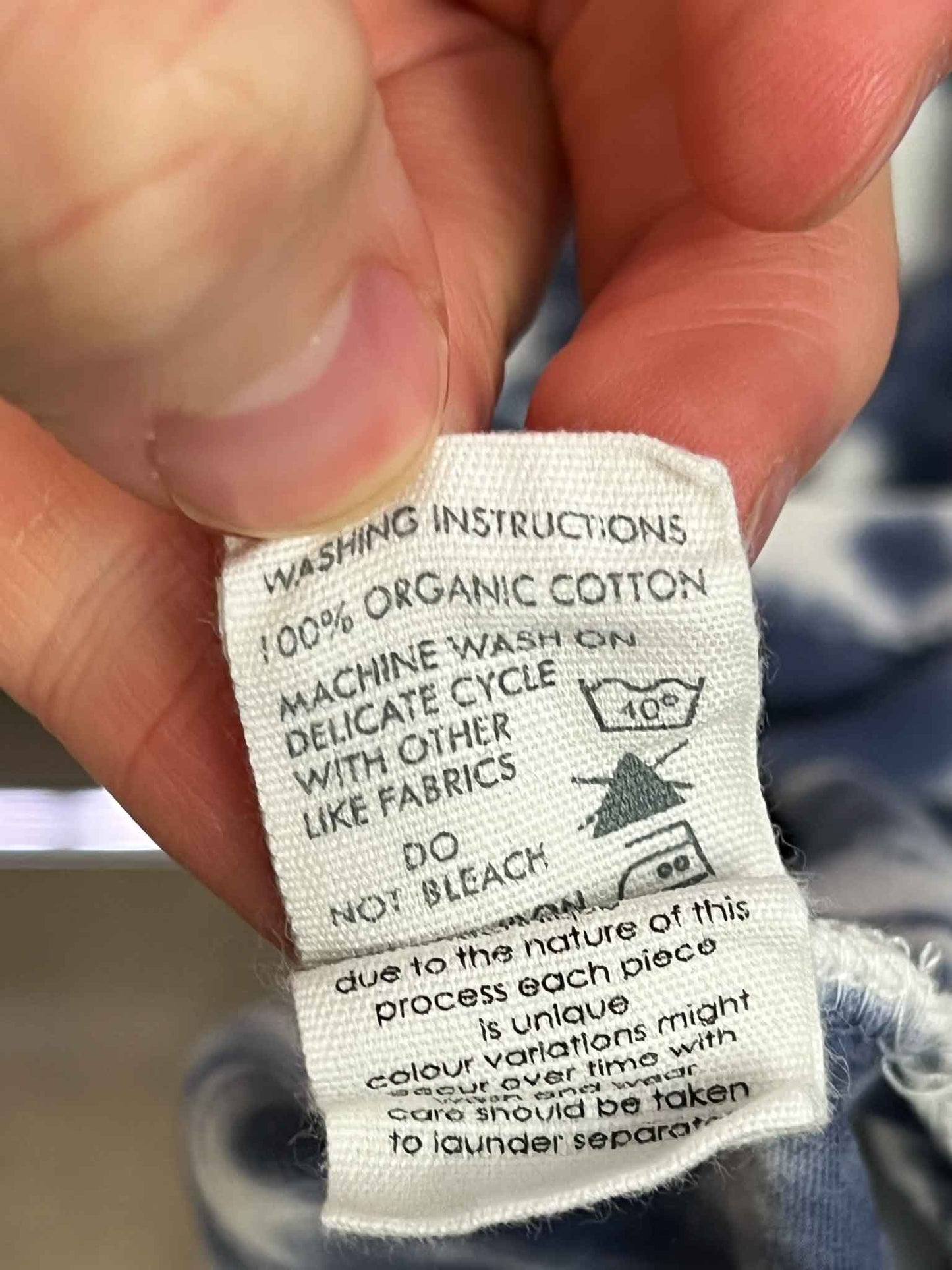 Size XL | Bassike Tie Dye Tank Top