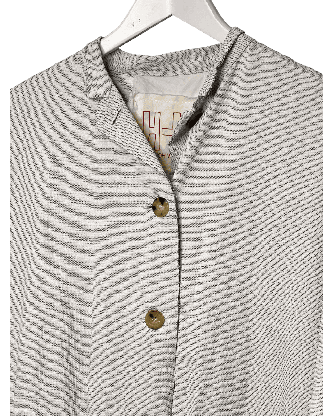 Size 40 (L) | Hannoh Wessel Cotton Canvas Knee-Length Coat