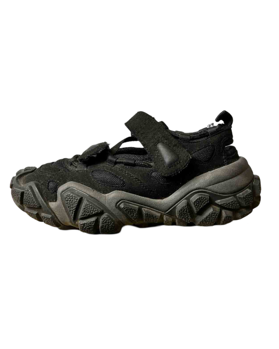 Size 36 | Acne Studios Black Chunky Double Buckle Shoes