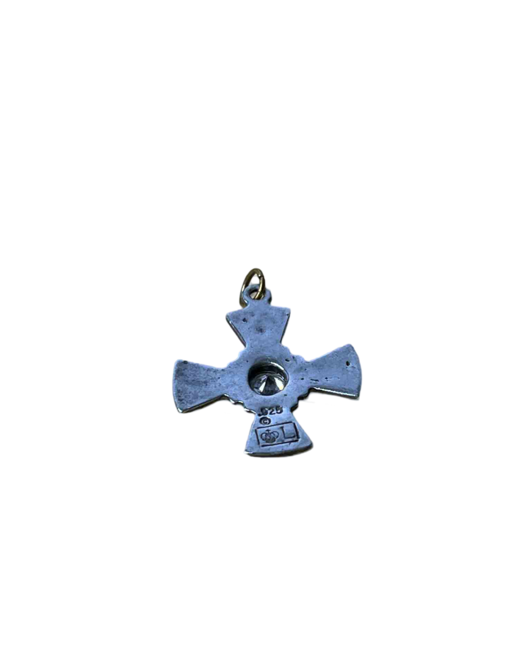 One Size | Lee Bevard Julia Silver Cross Pendant
