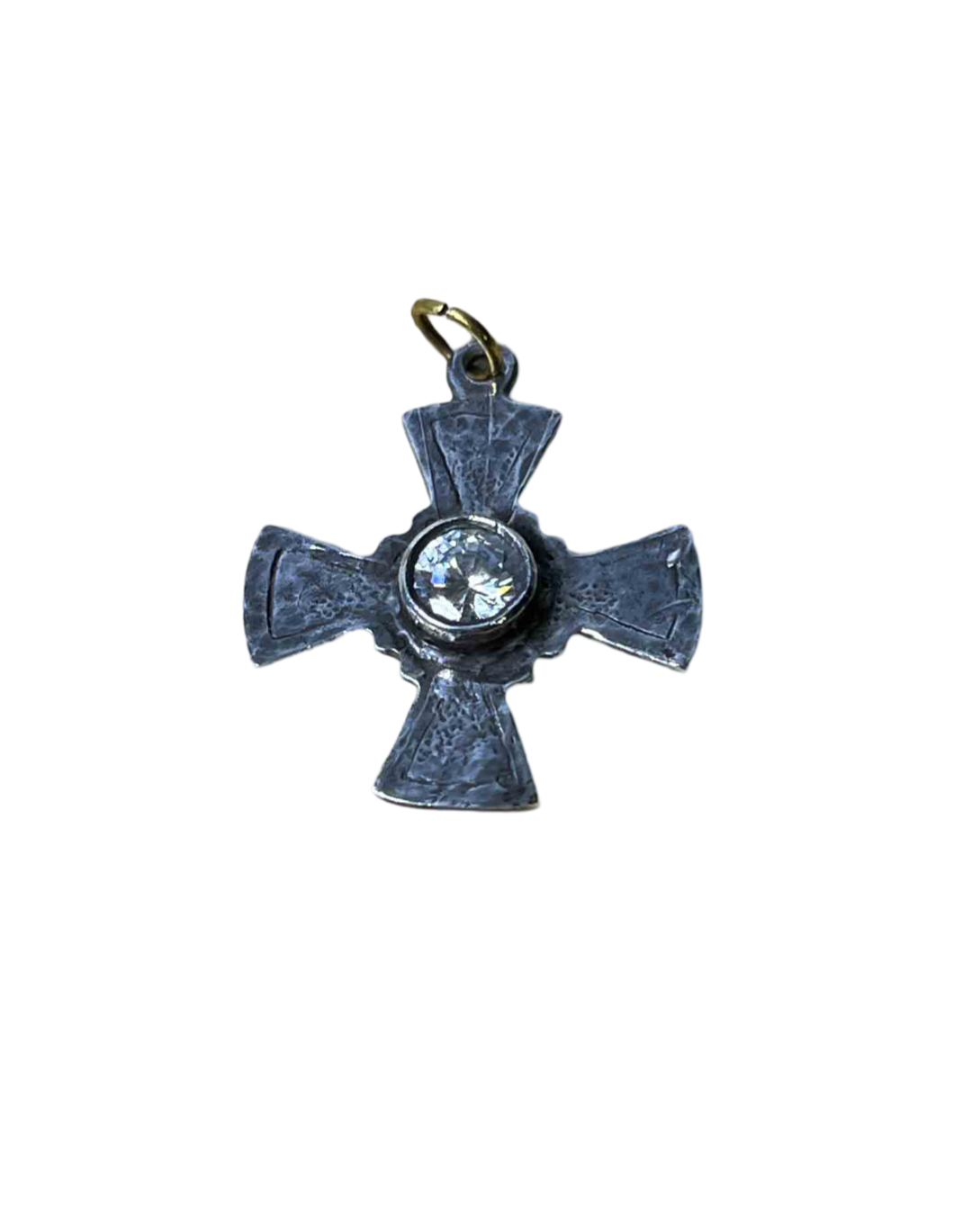One Size | Lee Bevard Julia Silver Cross Pendant
