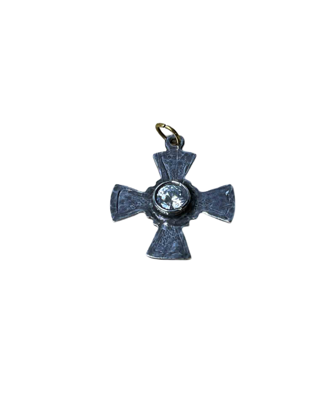 One Size | Lee Bevard Julia Silver Cross Pendant