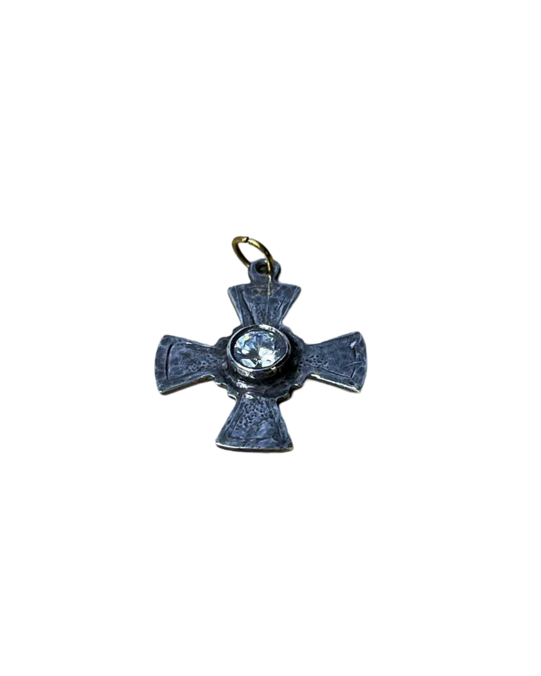 One Size | Lee Bevard Julia Silver Cross Pendant