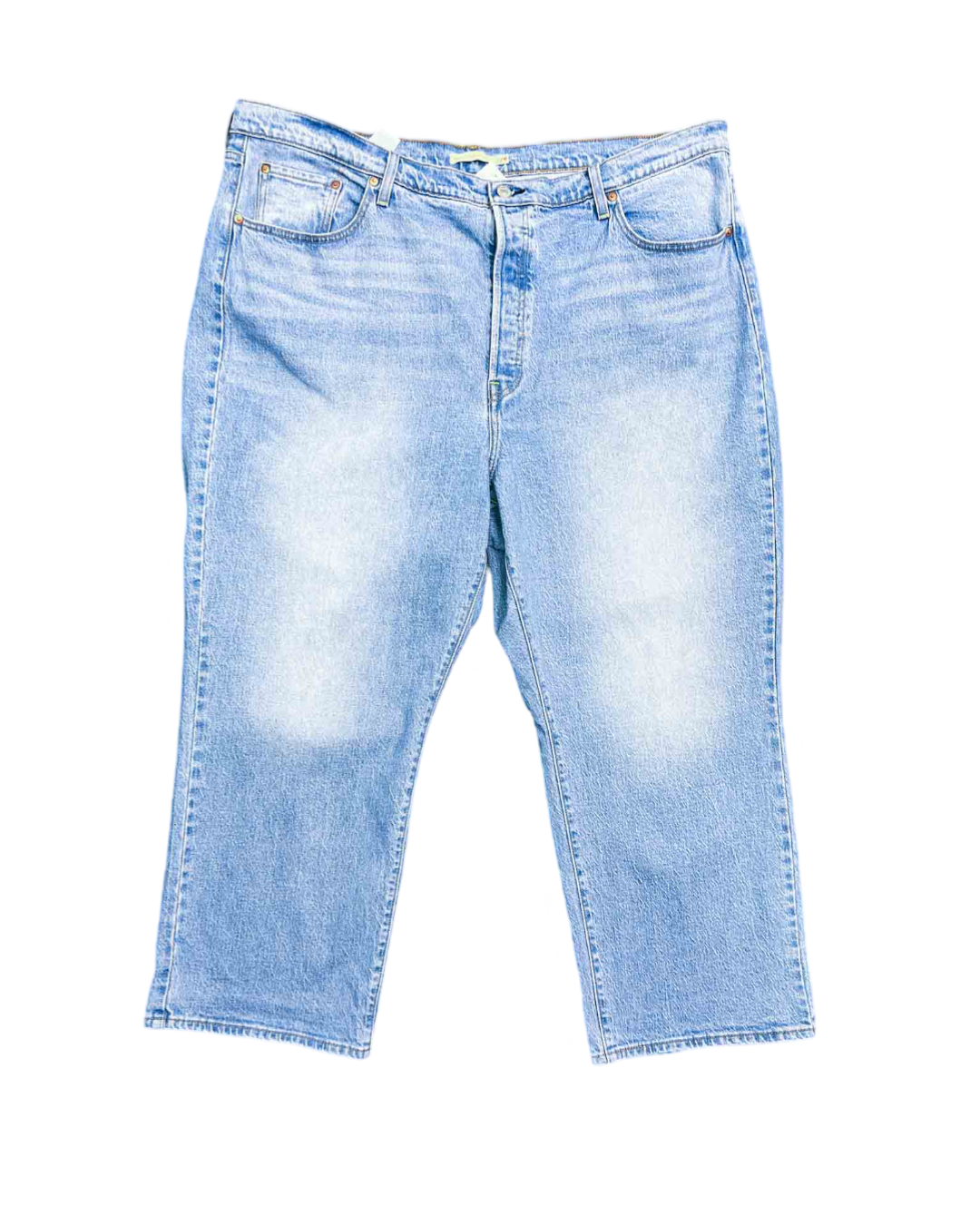 Size 40 | Levi's Light Wash Blue Ribcage Straight Ankle Jeans