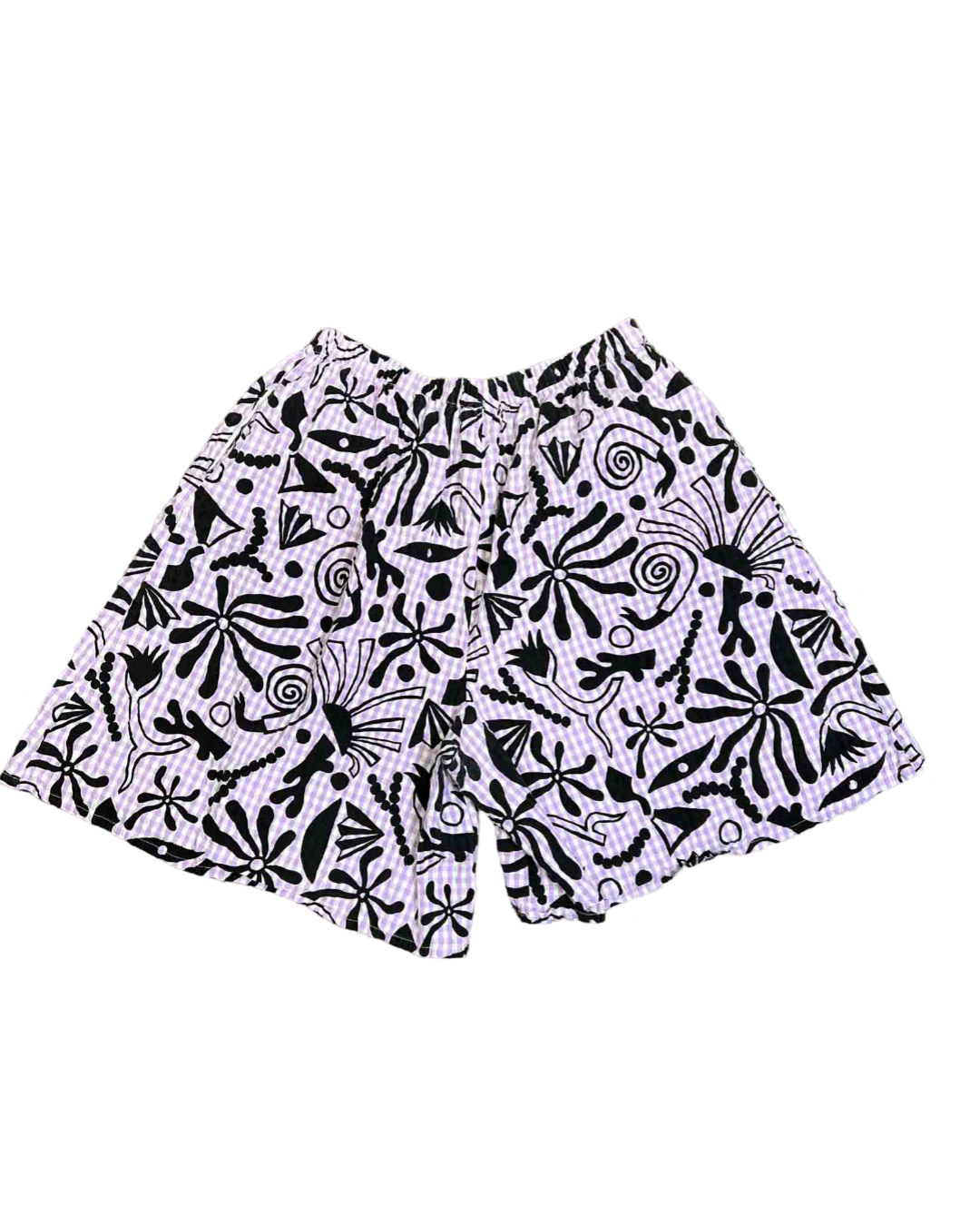 Size 20 | Gorman Seersucker Liliac Shorts